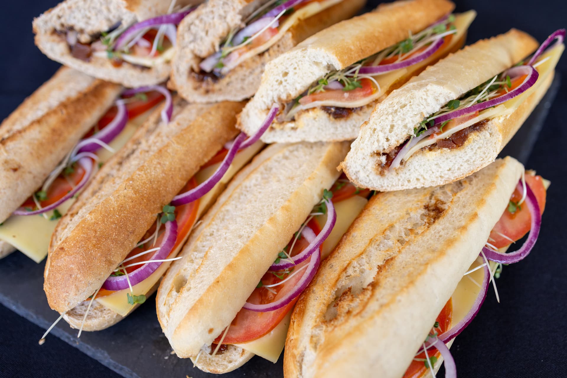 A break with our 5-star rated catering.